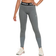 Nike Girl's Pro Dri-FIT Leggings - Carbon Heather/White