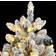 vidaXL 3210178 Green/White Christmas Tree 300cm
