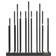 Elflugan Original Anthracite Adventslysestage 8cm