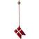 Maileg Dannebrog Red/Cream Julgranspynt 3.5cm