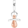 Pandora Baby Dummy Dangle Charm - Silver/Rose Gold/Transparent