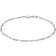 IX Studios Figaro Bracelet - Silver