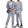 Nike Older Kid's Sportswear Tracksuit - Smoke Grey/White/White (FD3090-084)