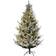 Christmas Tree World Artificial Pre-lit Frosted Ultra Green Christmas Tree 150cm