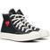 Converse PLAY Comme des Garçons Single Heart Chuck 70 High Top - Black/Red/Egret