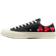 Converse x Comme des Garçons Play Chuck 70 Multi Heart Low-Top - Black/High Risk Red/Egret