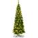 Shatchi Pre-Lit Artificial Slim Green Christmas Tree 180cm