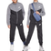 Nike Big Kid's Sportswear Tracksuit - Smoke Grey/Anthracite/White (FD3067-084)