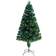 Shatchi Pre-Lit FFibre Optic Green Christmas Tree 90cm