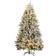 vidaXL Artificial Foldable 300 LEDs & Baubles Green/White Julgran 270cm