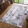 Sleepdown Modern Emperor Thick Area Silver 120x170cm