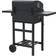 vidaXL Charcoal Fueled Bbq Grill With Bottom Shelf Black