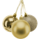Shatchi Baubles Shatterproof Gold Julgranspynt 3st