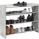 vidaXL 859890 Concrete Grey Schuhregal 60x62cm