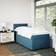 vidaXL Velvet Kontinentalseng 100x200cm