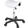 Yaheetech Desk White Saddle Chair 60cm