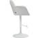 CLP Natoma Matt White Bar Stool 118cm