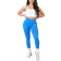 Gtech Valiant Seamless Contour Scrunch Tights - Blue