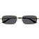 Gucci Rectangular Sunglasses Gold & Grey Men's