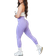 Gtech Valiant Seamless Contour Scrunch Tights - Purple
