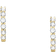 Christ Creoles - Gold/Transparent