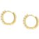 Christ Creoles - Gold/Transparent