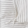 Tekla Cotton Sateen Påslakan Svart, Vit (220x220cm)