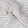 Tekla Cotton Sateen Påslakan Svart, Vit (220x220cm)