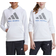 Adidas Felpa con Cappuccio Junior Real Madrid - White