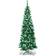 Shatchi 8Ft Pencil Green / White Christmas Tree 70cm