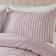 Catherine Lansfield Brushed Stripe Påslakan Rosa (200x135cm)