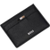 HUGO BOSS Signature Stripe Card Holder - Black