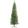 Shatchi Pre-Lit Artificial Slim Pencil Green Christmas Tree 210cm