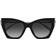 Alexander McQueen AM0375S 001 Gafas de Sol para Mujer Negras