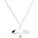 Emma Israelsson Small Dove Necklace - Silver