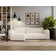 Carryhome Ecksofa Creme Sofa 245cm 3 Seater