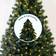 Christmas Tree World Pre-lit Majestic Dew Green Christmas Tree 210cm