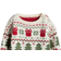 H&M Baby's Jacquard Knit Jumper - White/Christmas Trees