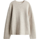 H&M Rib Knit Jumper - Light Beige Marl