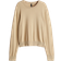 H&M Short Fine Knit Jumper - Beige