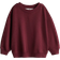 H&M Oversized Crew-Neck Sweatshirt - Dark Red