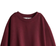 H&M Oversized Crew-Neck Sweatshirt - Dark Red