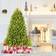 Costway Pre-Lit Green Christmas Tree 180cm