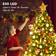 Costway Pre-Lit Green Christmas Tree 180cm