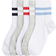 H&M Ribbed Socks 5-pack - White/Light Grey Mottled