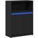 vidaXL 852160 Black Skjenk 72x100cm