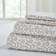 Modern Threads 4-Piece Flannel Set Bed Sheet Beige, White (259.1x228.6cm)