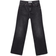 Stradivarius D92 Straight Wide - Black Denim