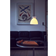 Piet Hein Beehive Opal/Black Pendant Lamp ∅ 29cm