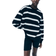 H&M Sweatshirt - Black/White Striped